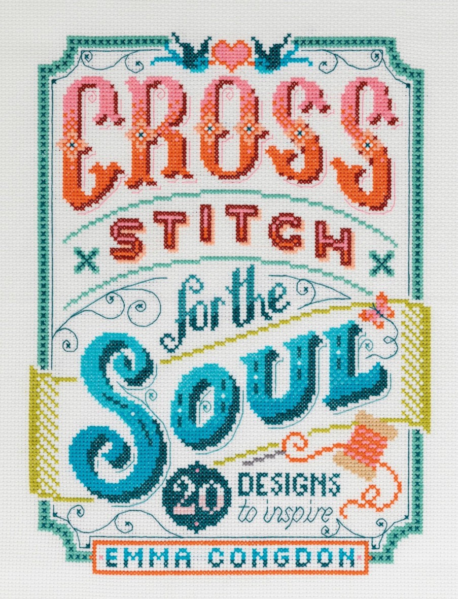 Wellbeing David and Charles | Cross Stitch For The Soul