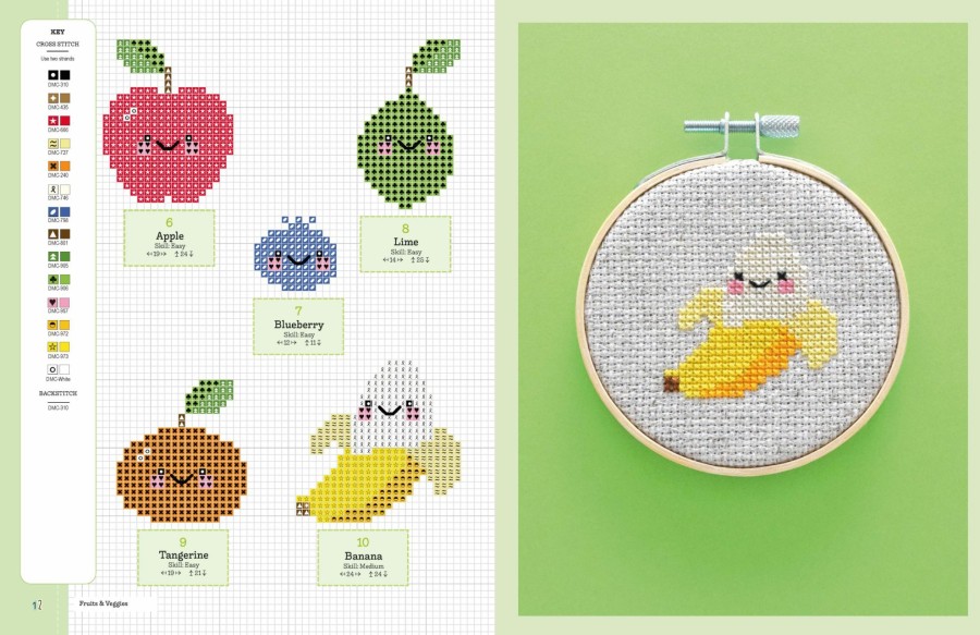 Craft David and Charles | Cute Kawaii Cross Stitch