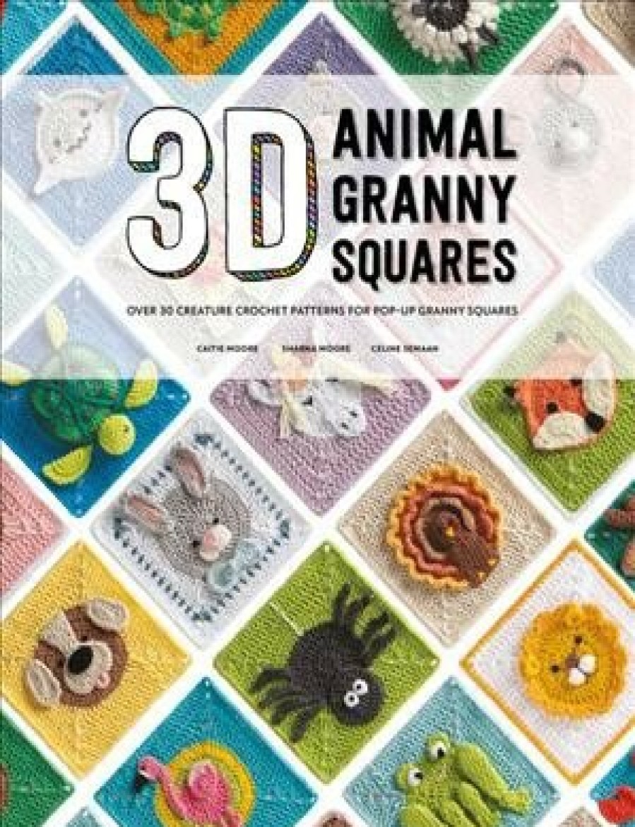 Craft David and Charles | 3D Animal Granny Squares