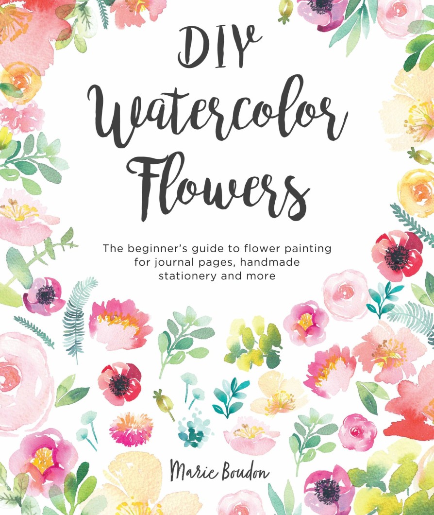 Craft David and Charles | Diy Watercolor Flowers