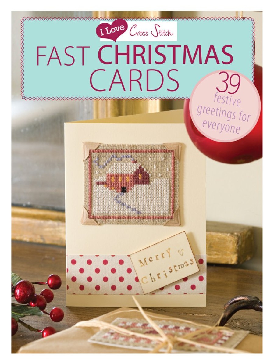 Craft David and Charles | I Love Cross Stitch ? Fast Christmas Cards