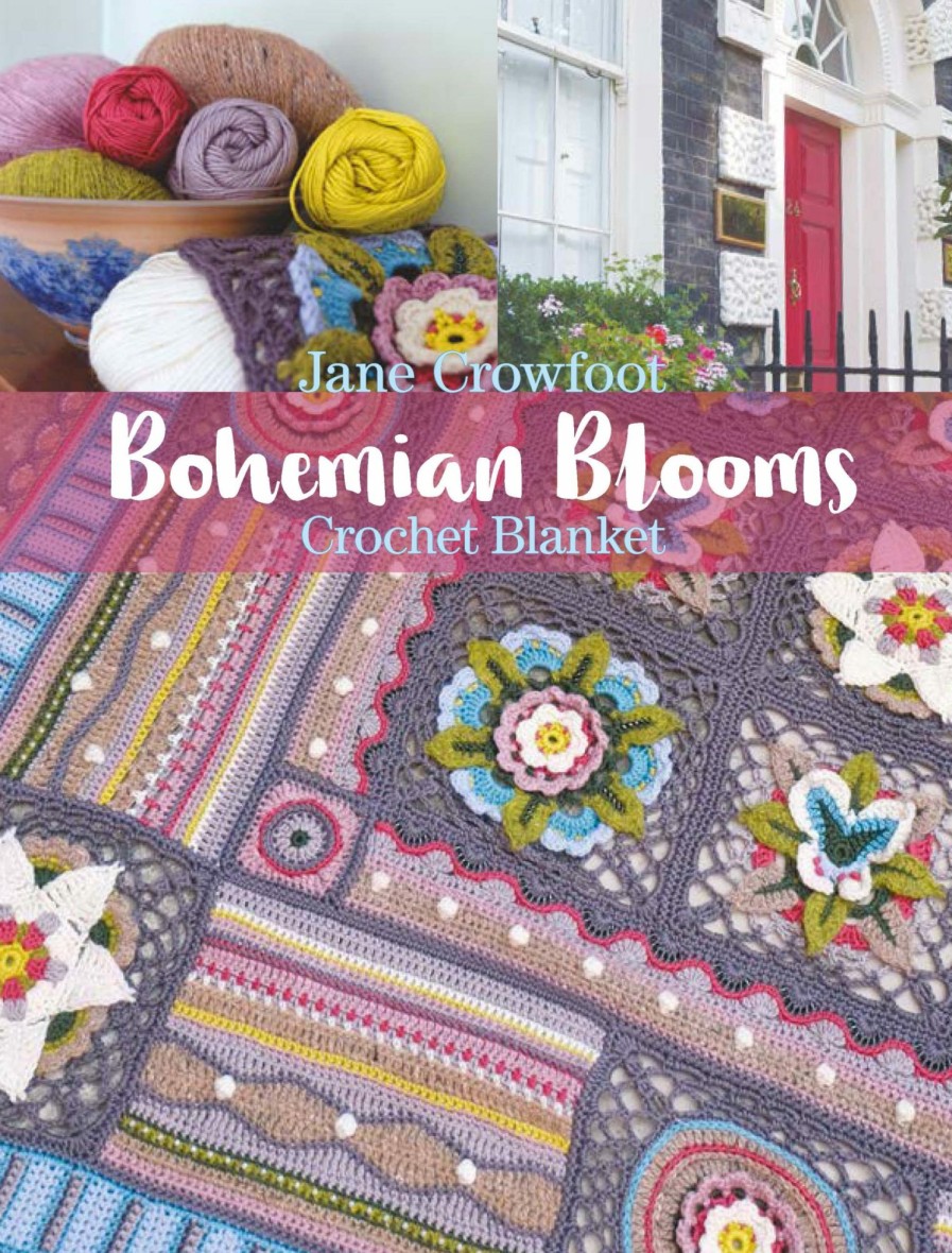 Craft David and Charles | Bohemian Blooms Crochet Blanket