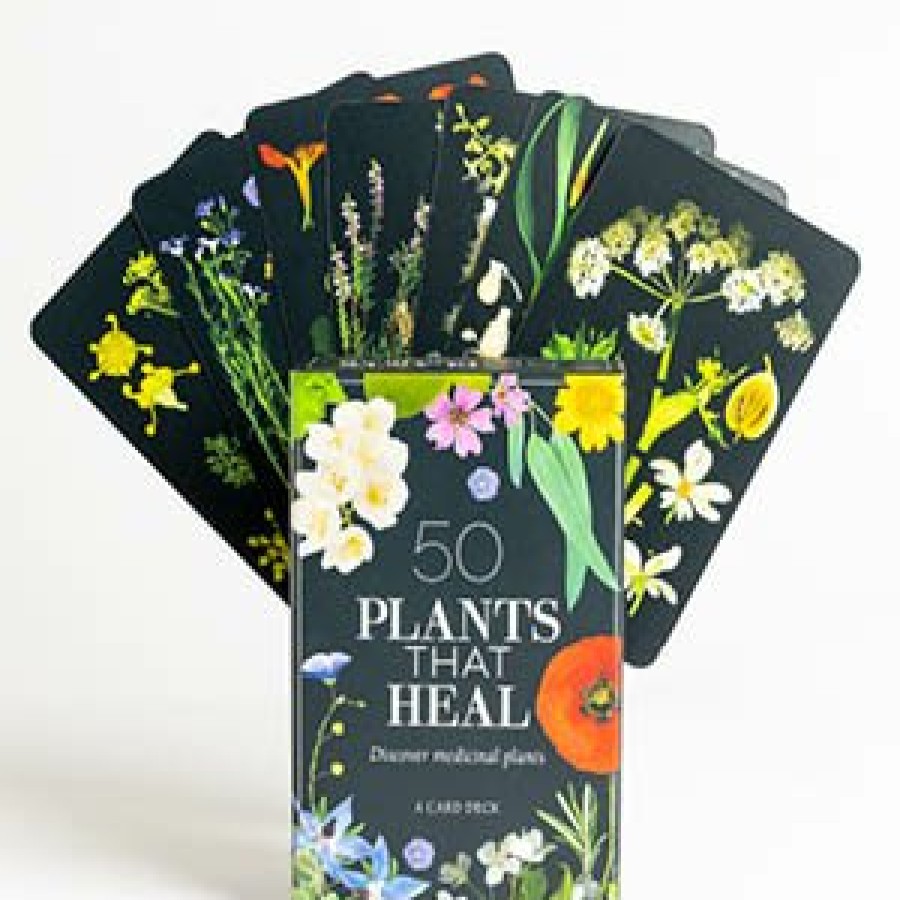 Wellbeing David and Charles | 50 Plants That Heal: Card Deck