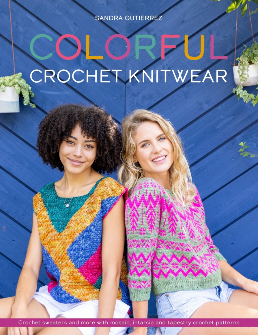 Craft David and Charles | Colorful Crochet Knitwear