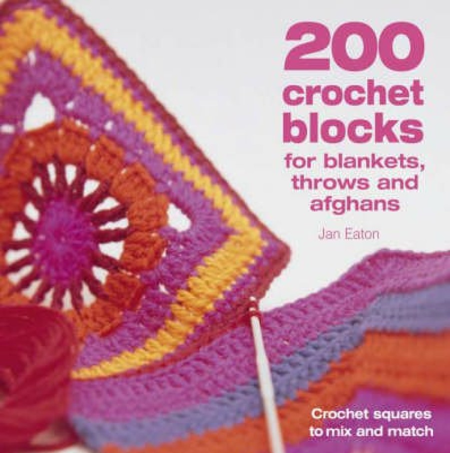 Craft David and Charles | 200 Crochet Blocks For Blankets, Throws And Afghans