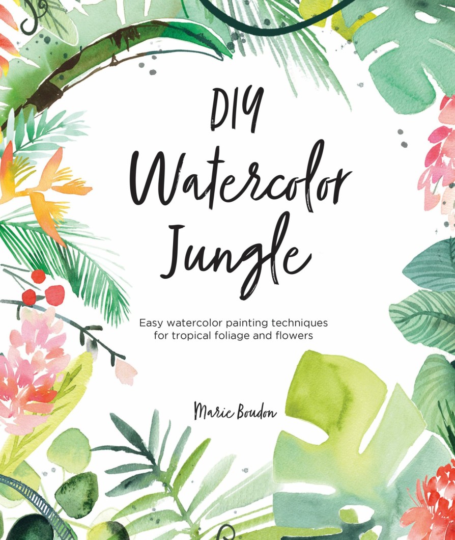 Art David and Charles | Diy Watercolor Jungle