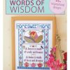 Craft David and Charles | I Love Cross Stitch Words Of Wisdom