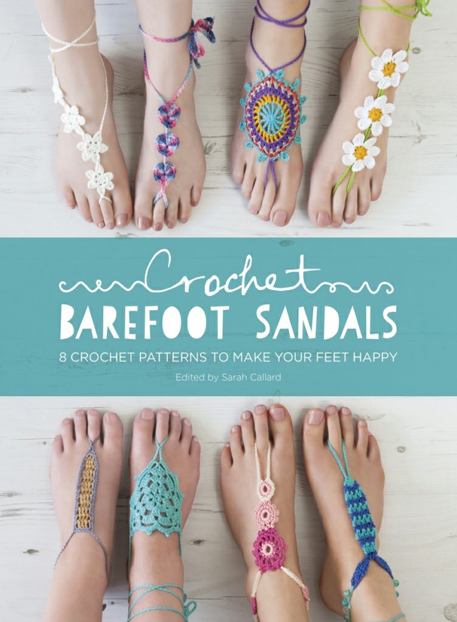 Craft David and Charles | Crochet Barefoot Sandals